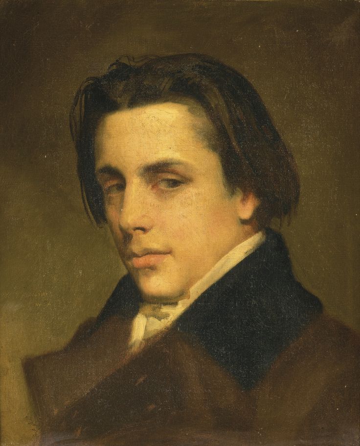 A Young Man, Monsieur Leman 1850 by William Bouguereau (1825-1905) Location TBD